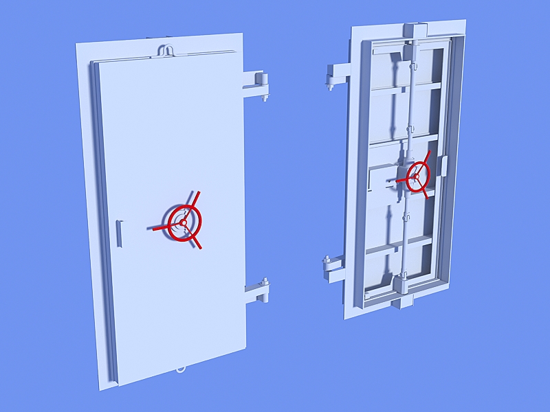 Двери защитные для убежищ