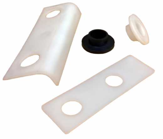 Детали электрической изоляции элементов стрелочных переводов